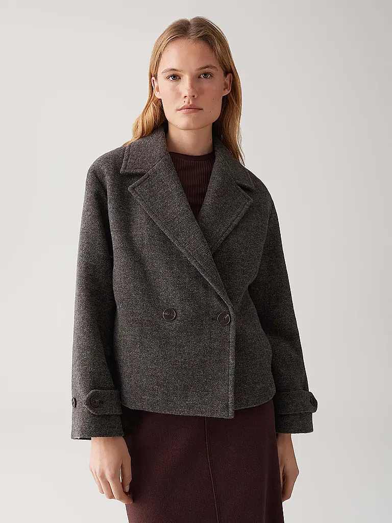 OPUS | Chaqueta de lana HALLYN | Gris
