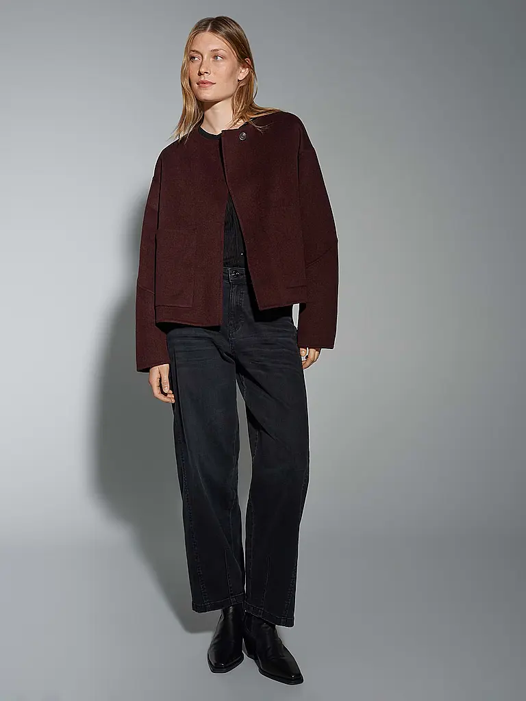 OPUS | Chaqueta de lana HENRICA | Baya