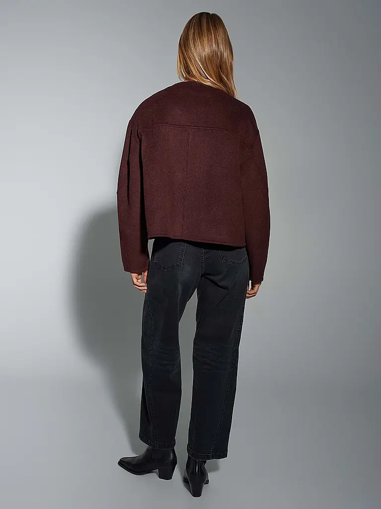 OPUS | Chaqueta de lana HENRICA | Baya