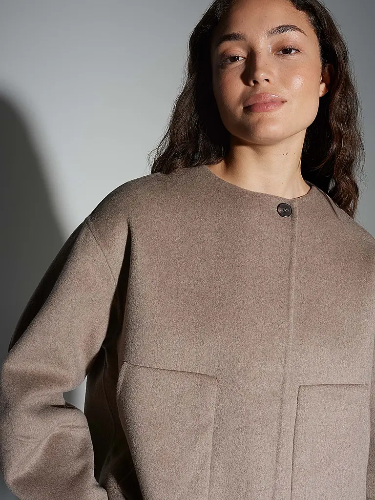 OPUS | Chaqueta de lana HENRICA | Camel