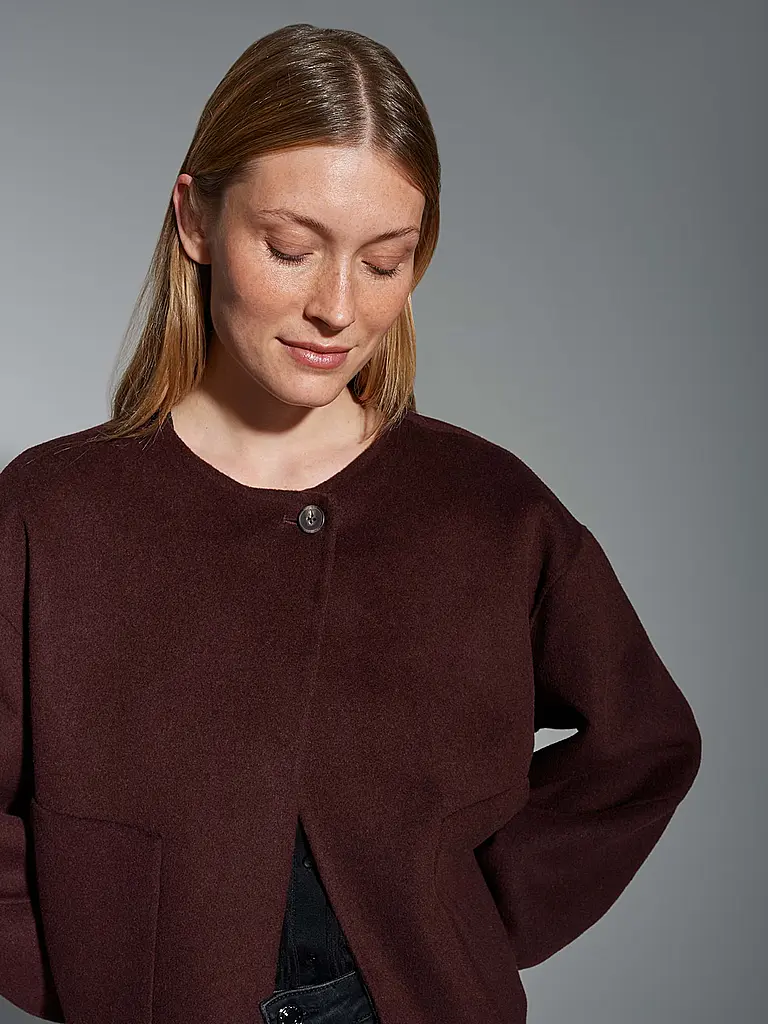 OPUS | Chaqueta de lana HENRICA | Baya