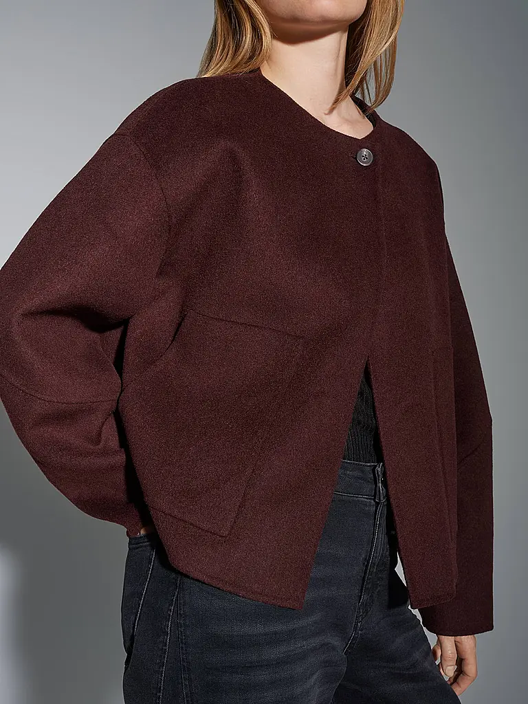 OPUS | Chaqueta de lana HENRICA | Baya