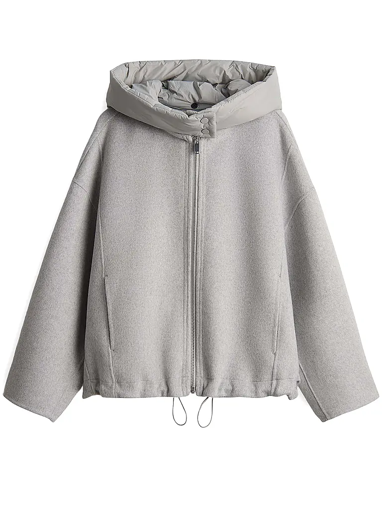 OPUS | Chaqueta de lana HIKONA | Gris claro
