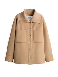 OPUS | Chaqueta de lana JOSIA | Marrón claro