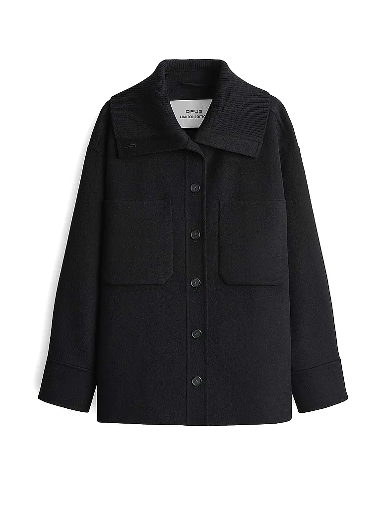 OPUS | Chaqueta de lana JOSIA | Negro