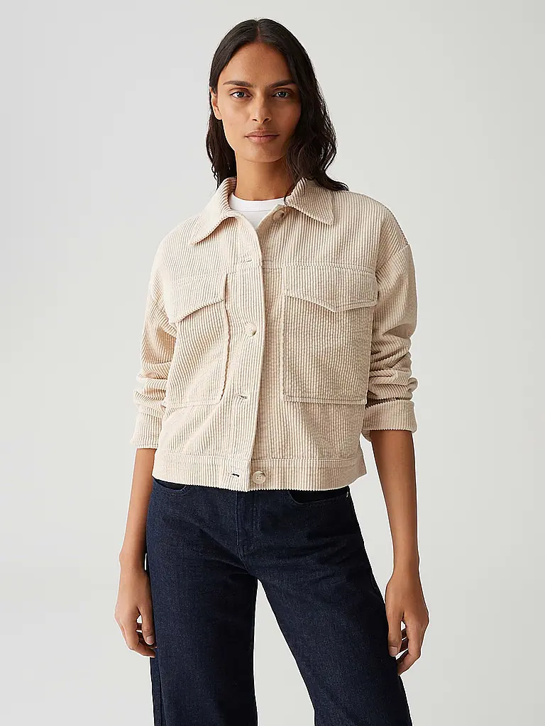 OPUS | Chaqueta de pana HONNJA | Beige