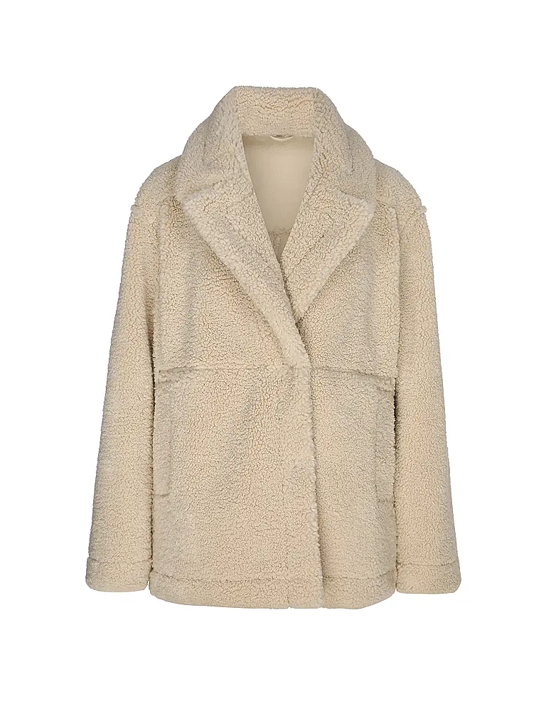 OPUS | Chaqueta reversible con aspecto de piel HENOLA | beige