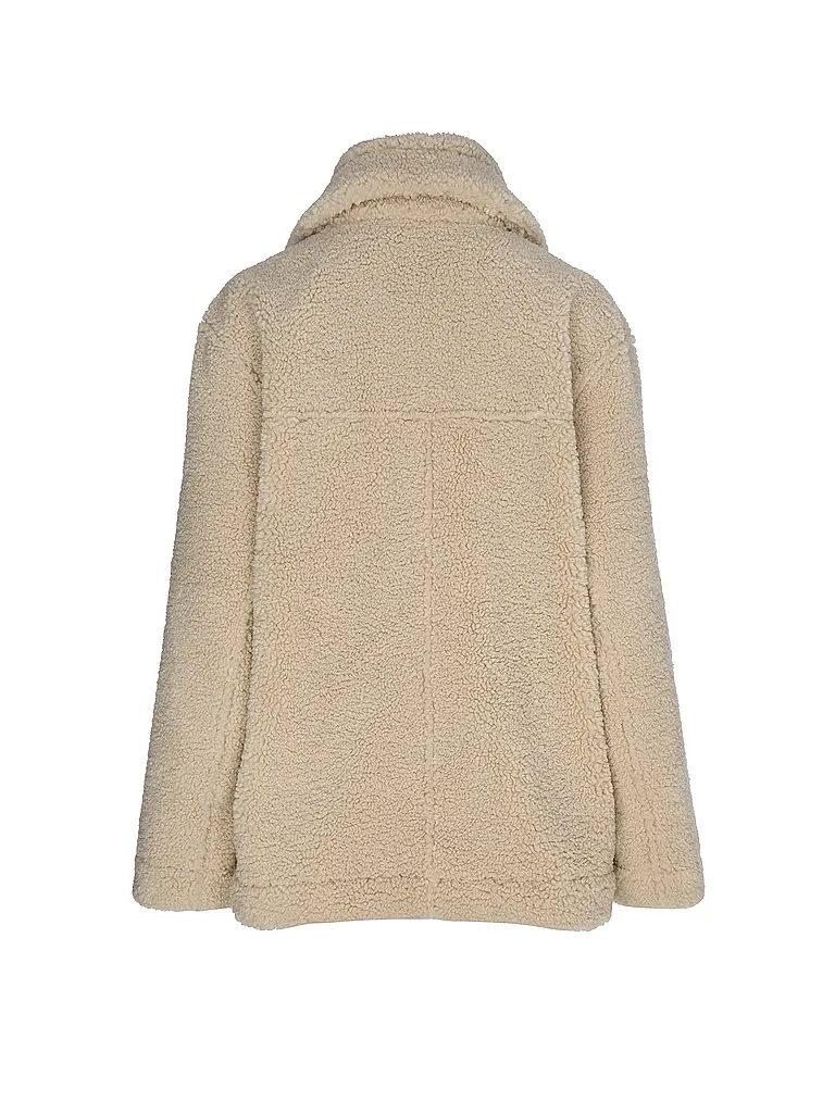 OPUS | Chaqueta reversible con aspecto de piel HENOLA | beige