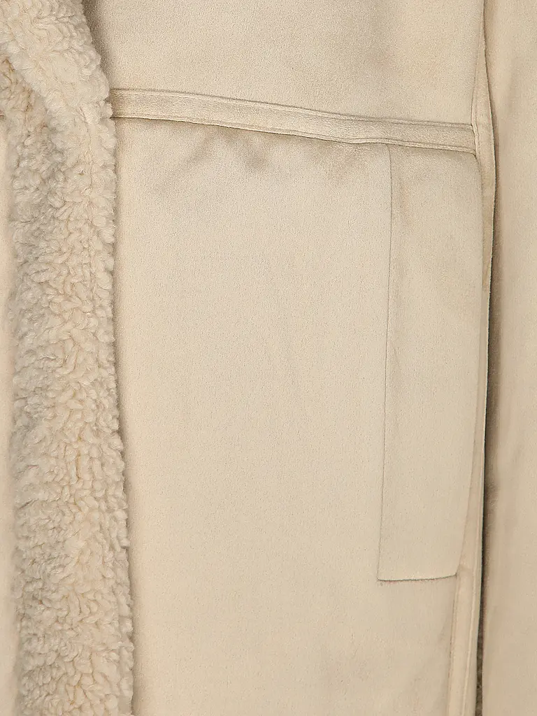 OPUS | Chaqueta reversible con aspecto de piel HENOLA | beige