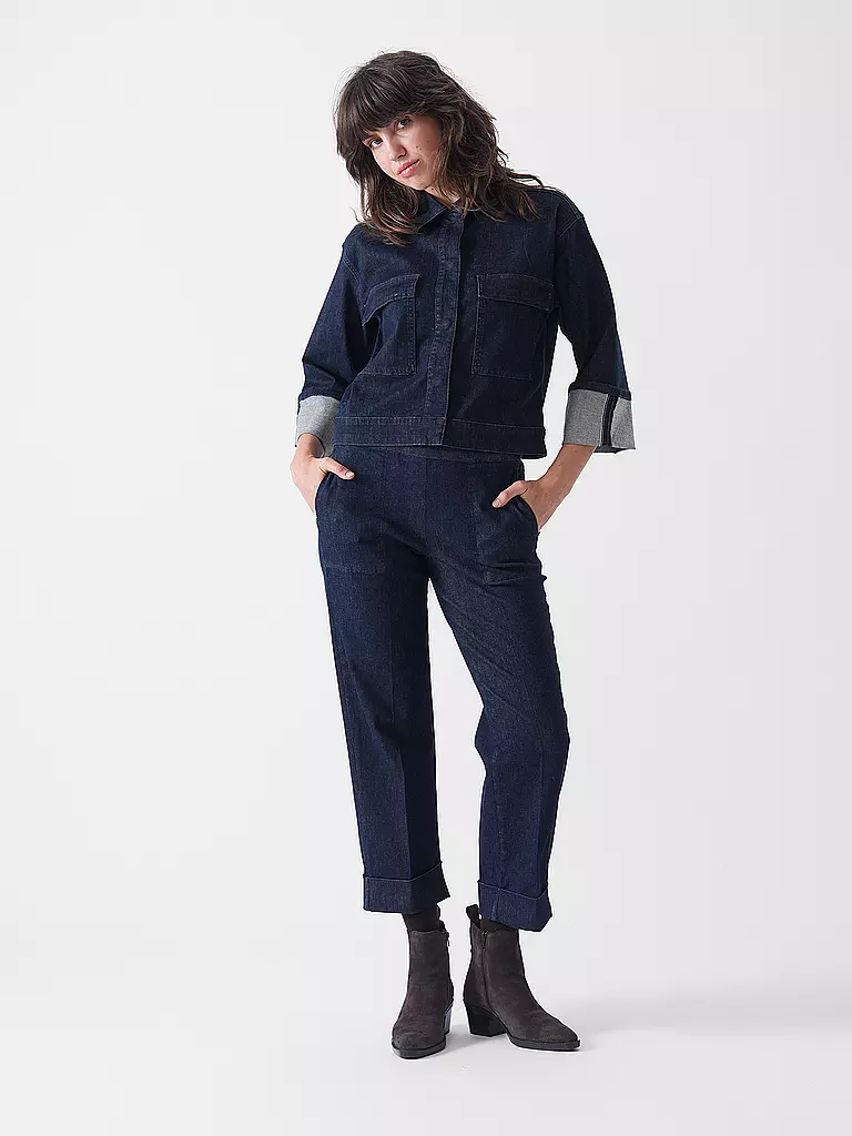 OPUS | Chaqueta vaquera HOLLICE | Azul oscuro