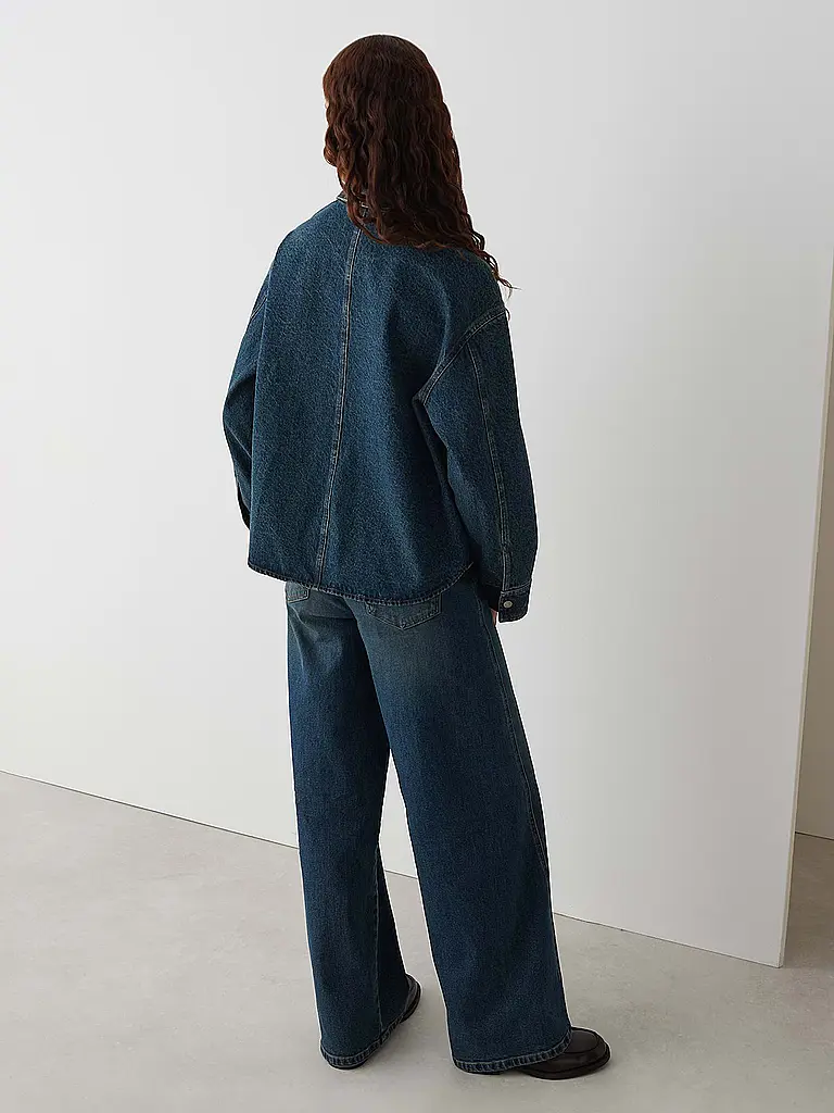OPUS | Chaqueta vaquera JASPA | Azul oscuro