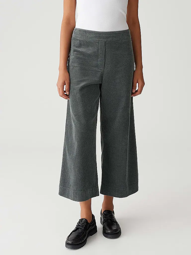 OPUS | Culotte MISHA CORD | Verde oscuro
