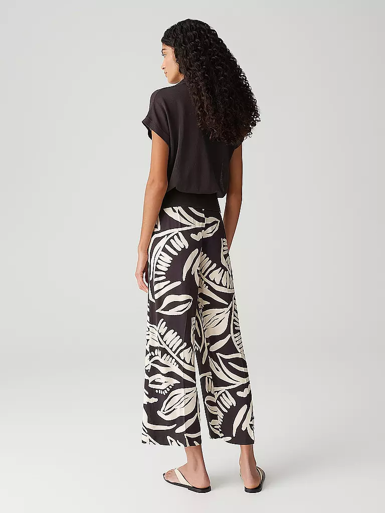 OPUS | Culotte MISHA TROPICAL | Marrón