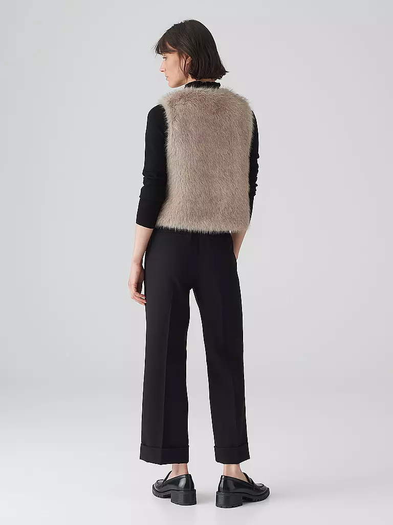 OPUS | Gilet in Felloptik WONDRIA | Camel