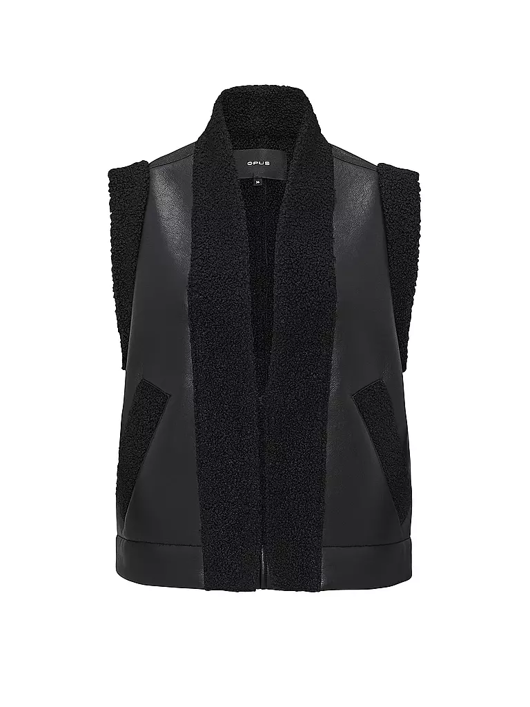 OPUS | Gilet WARENI | Negro