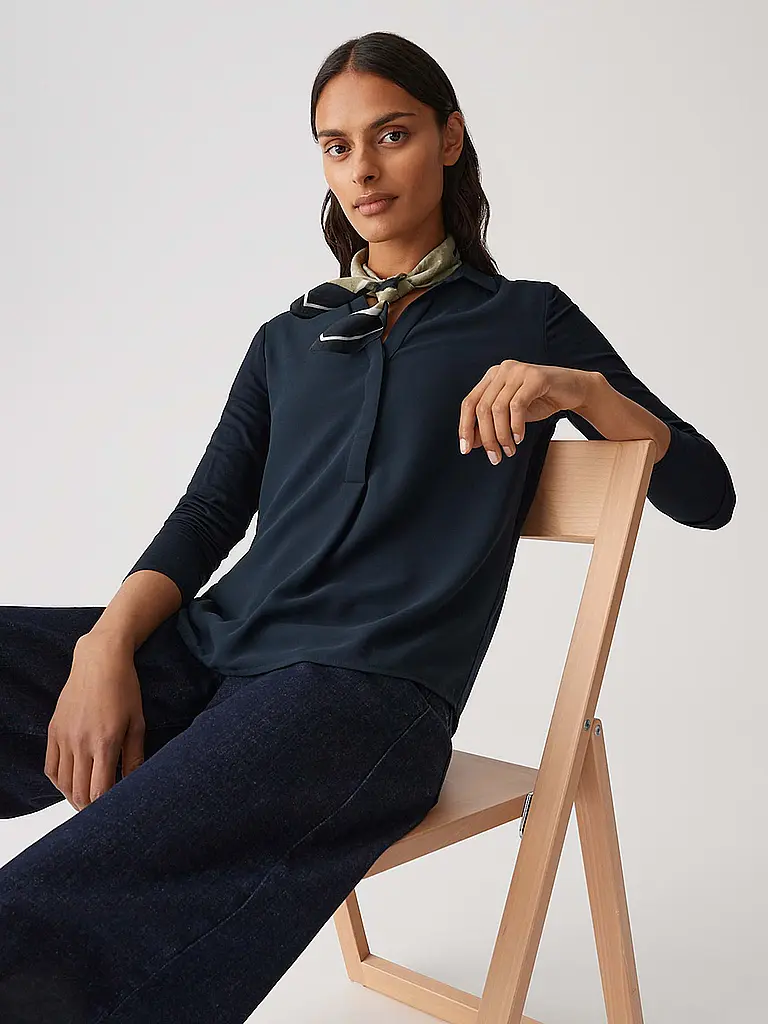 OPUS | Hemdbluse FRERA

Produktname: Hemdbluse FRERA
Marke: OPUS
Farbe: dunkelblau
Kategorien: Mode,Damen

Ärmellänge: Langarm
Material: Mix,Chiffon,Jersey,Polyester / Polyamid
Kragenform: Polokragen
Musterung: Unifarben
Passform (Oberbekleidung): Locker
Stil: | 