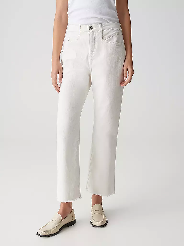 OPUS | Hose Boyfriend Fit 7/8 LANI DYNAMIC | Crema