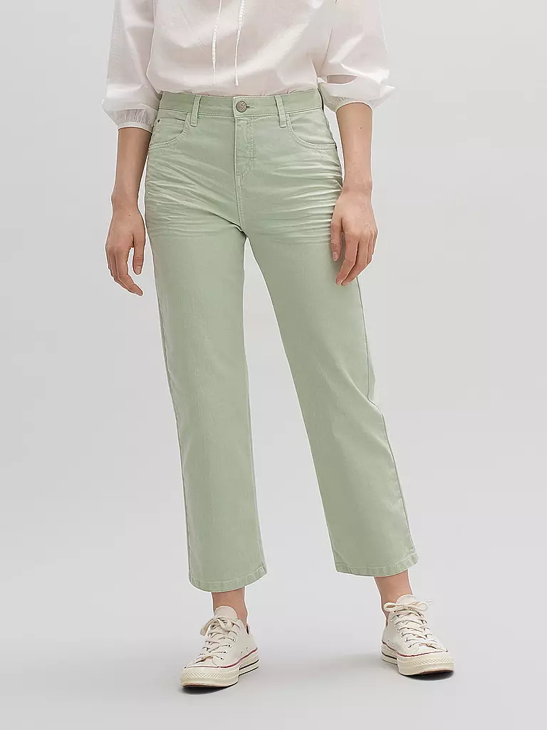 OPUS | Jeans 7/8 LANI USED COLOR | Verde