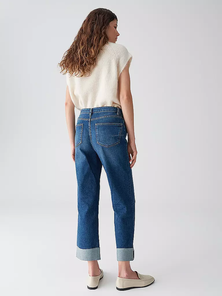 OPUS | Jeans de corte recto LANI TURN UP | 