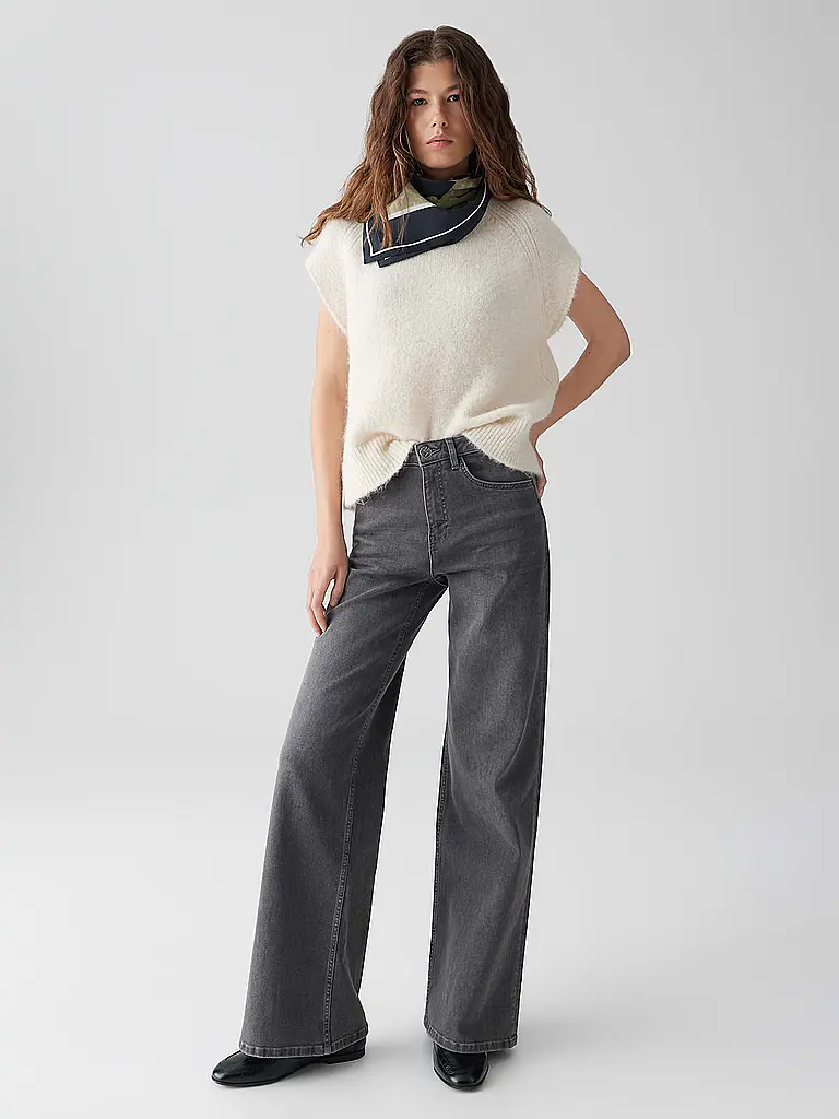 OPUS | Jeans de pierna ancha MINAH PALAZZO | Gris