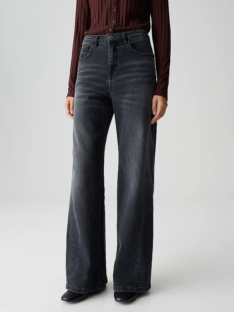 OPUS | Jeans de pierna ancha MIVA MODERN | Gris