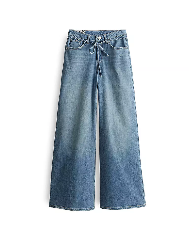 OPUS | Jeans de pierna ancha MIVA PALAZZO CASUAL | Azul