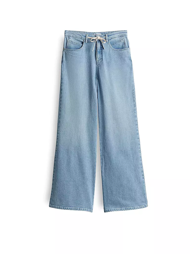 OPUS | Jeans de pierna ancha MIVA PALAZZO PARIS | Azul