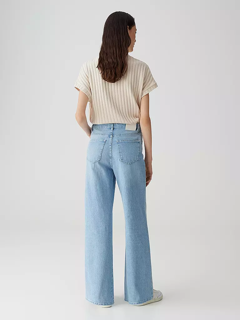 OPUS | Jeans de pierna ancha MIVA PALAZZO PARIS | Azul