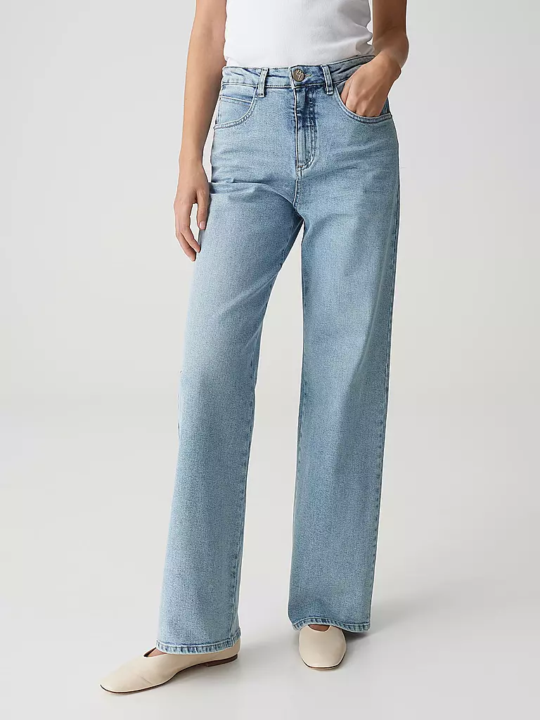 OPUS | Jeans de pierna ancha MIVY FRESH | Azul