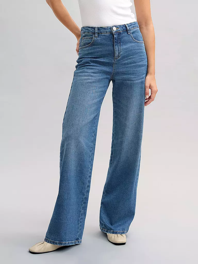 OPUS | Jeans de pierna ancha MIVY | Azul