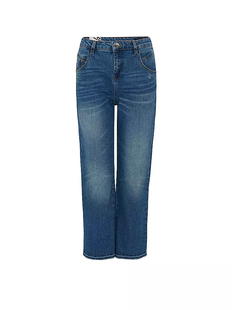 OPUS | Jeans Flared Fit 7/8 LANI TWIST | Azul