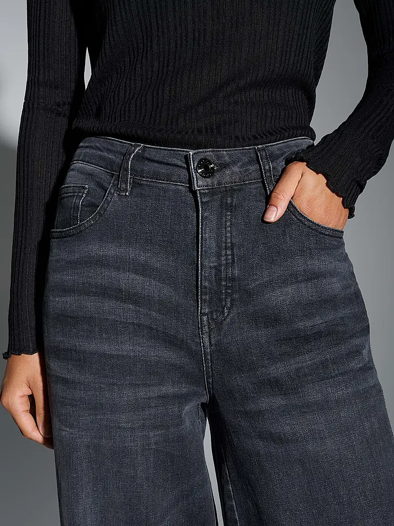 OPUS | Jeans Flared Fit MIVA COSMIC | Gris