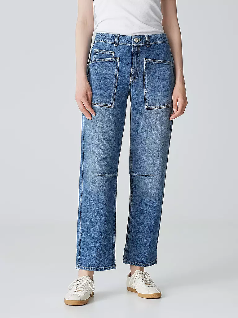 OPUS | Jeans LISSIE corte cónico | Azul