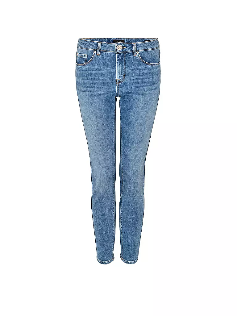 OPUS | Jeans Skinny Fit 7/8 ELMA AZUL OCÉANO | Azul