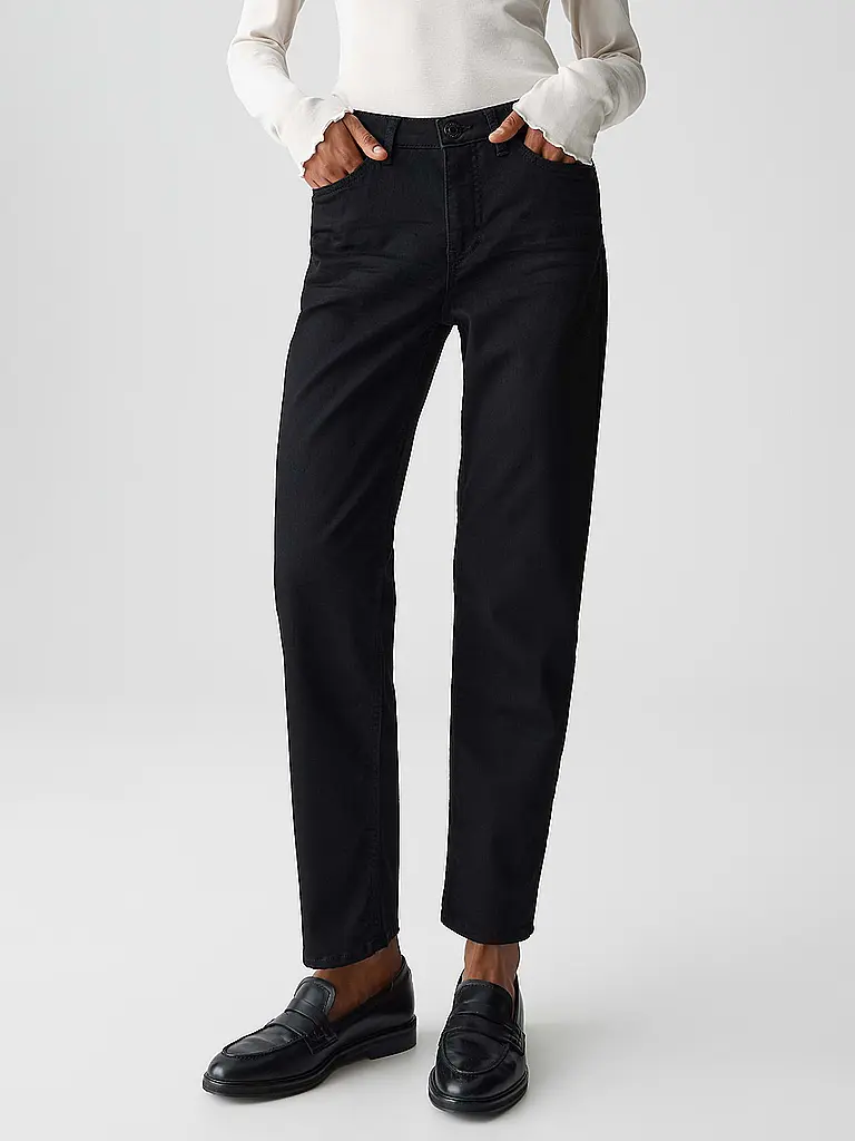 OPUS | Jeans Skinny Fit ELMA CLEVER | Negro