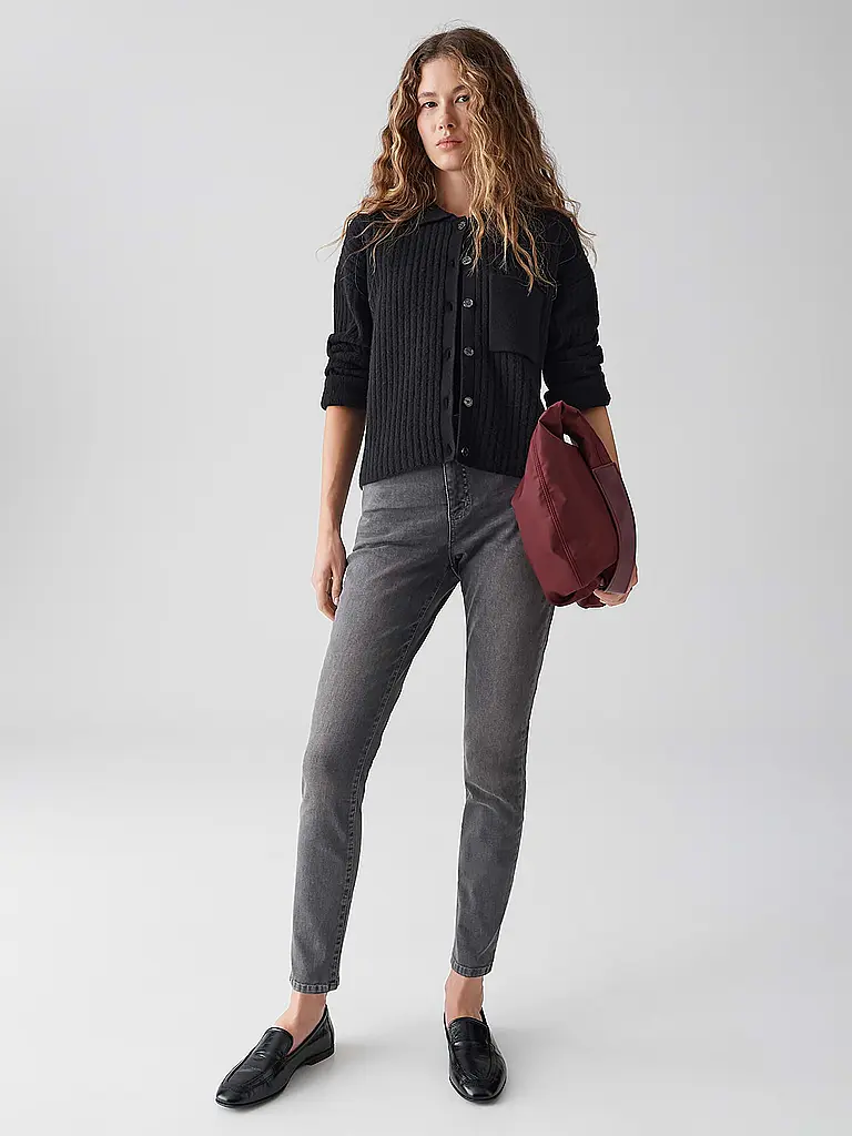 OPUS | Jeans Slim Fit 7/8 ELIYA CITY | Gris