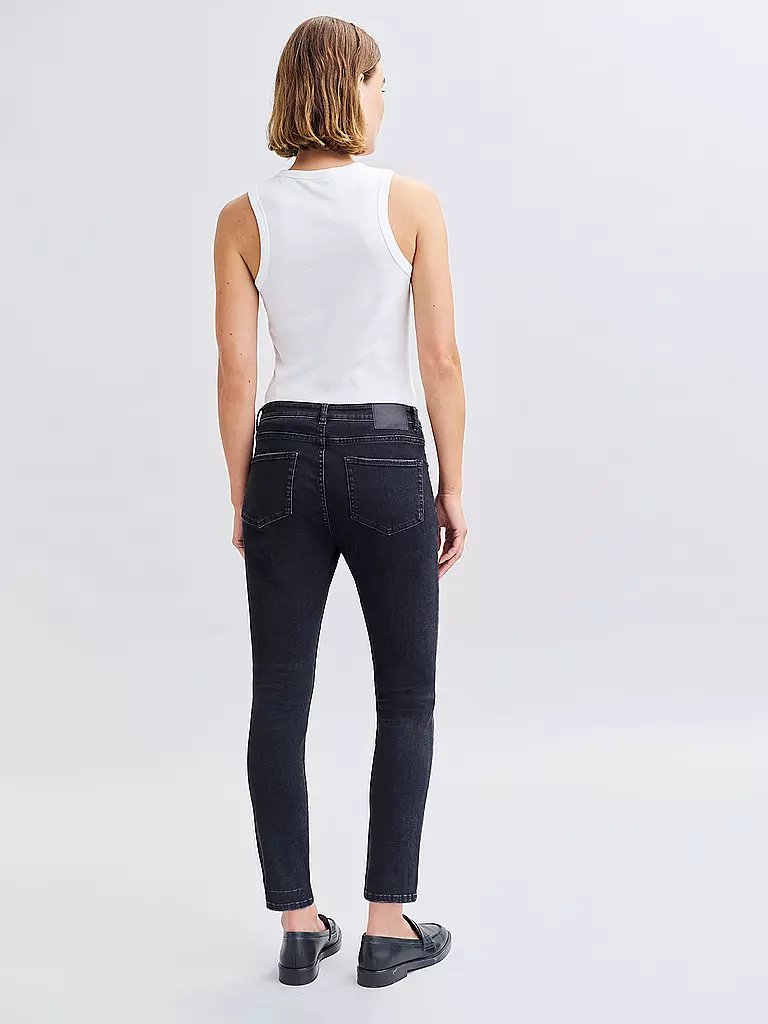OPUS | Jeans Slim Fit EVITA | Negro