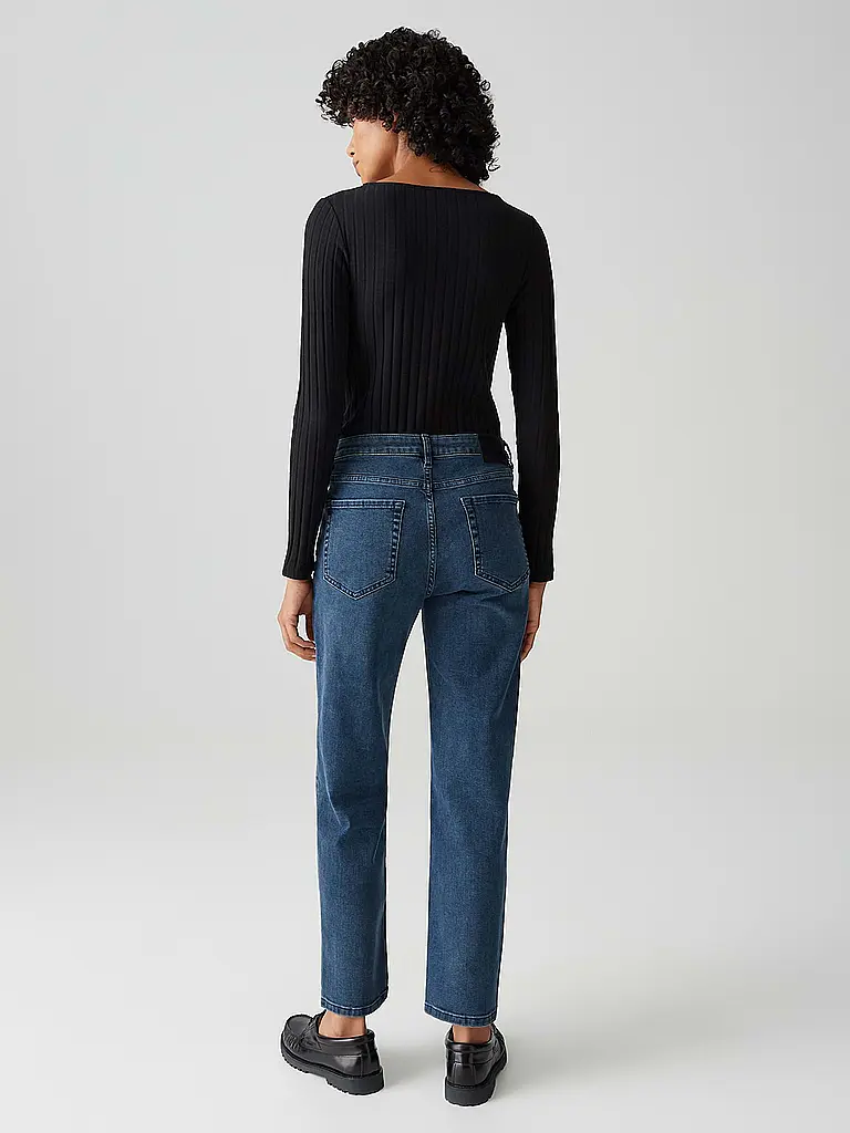 OPUS | Jeans Straight Fit ELMA CLEVER | Azul oscuro