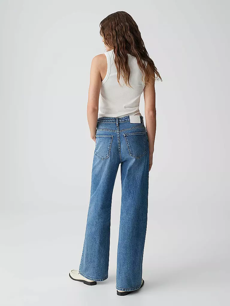 OPUS | Jeans Wide Fit MIVY FRESH | Azul