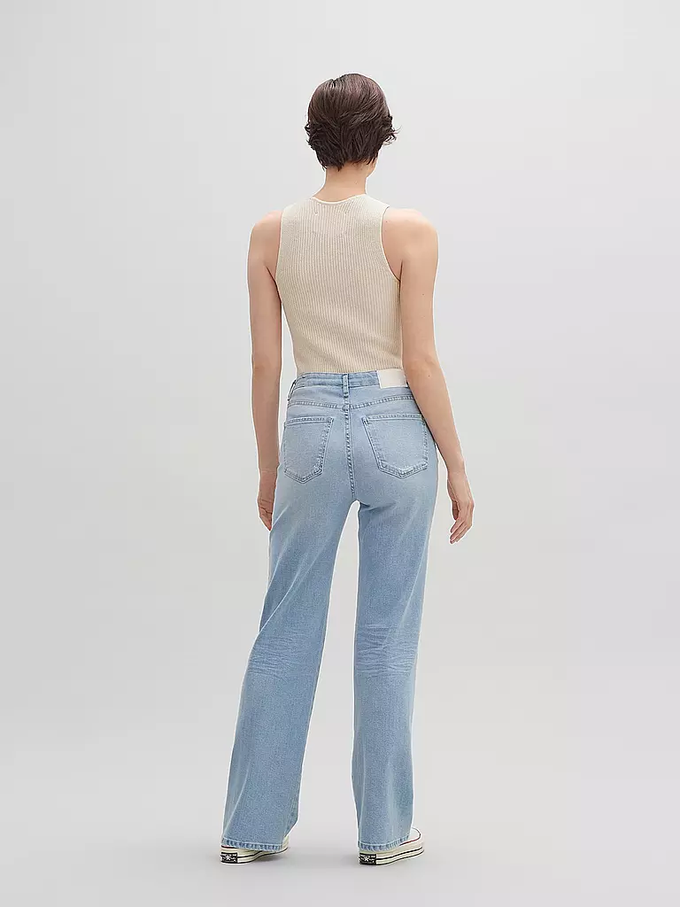 OPUS | Jeans Wide Leg MIVY | Azul