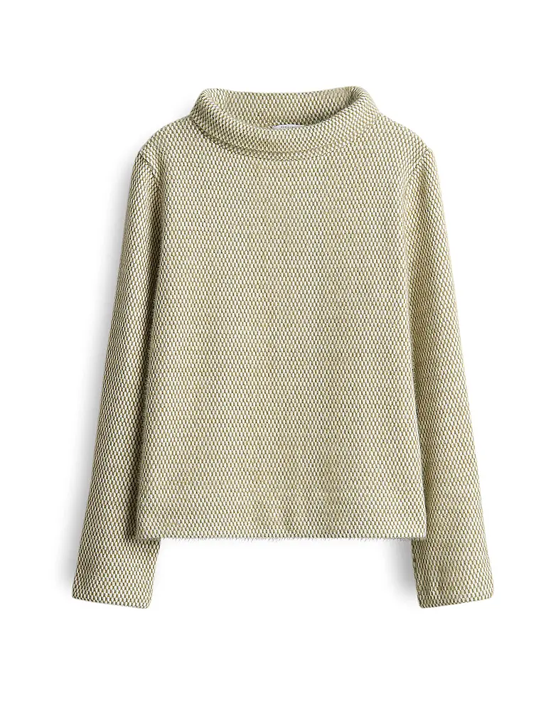 OPUS | Jersey de cuello alto GAKIRA | Verde claro