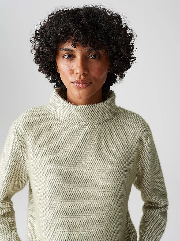 OPUS | Jersey de cuello alto GAKIRA | Verde claro