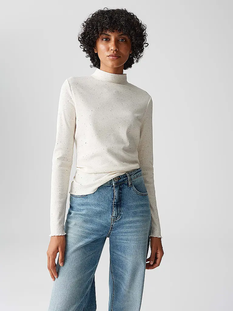 OPUS | Jersey de cuello alto SUHANNA CURLY | 