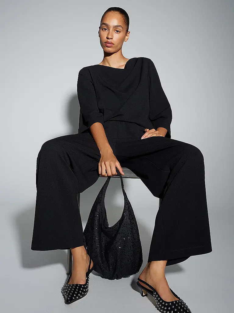 OPUS | Jumpsuit MEFIZA NIGHT | Negro