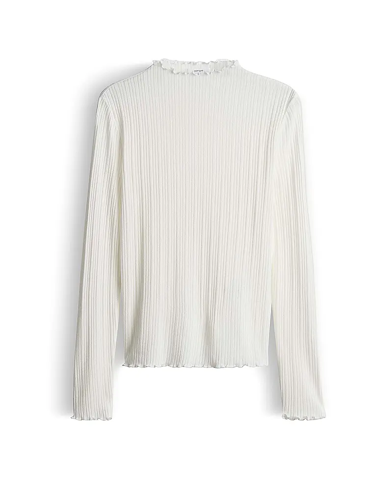 OPUS | Langarmshirt SIVI | Blanco