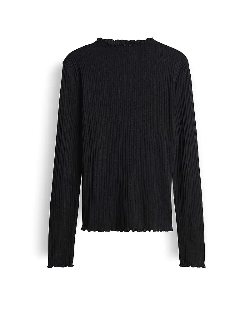 OPUS | Langarmshirt SIVI | Negro