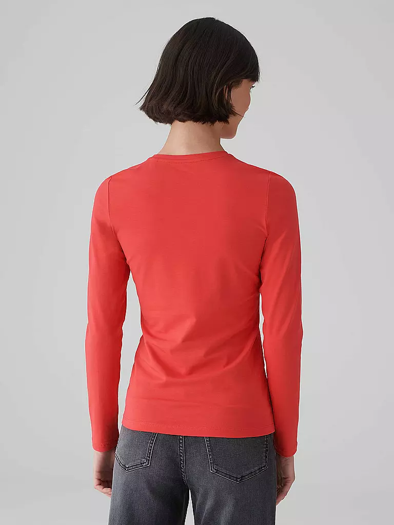 OPUS | Langarmshirt SMILLA | Rojo