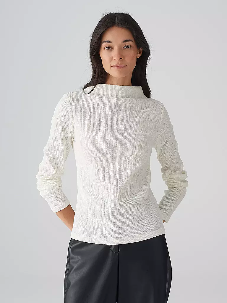 OPUS | Langarmshirt SUNNEL | Crema