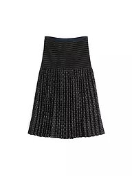 OPUS | Midi falda RIBANE LONDON | Azul oscuro