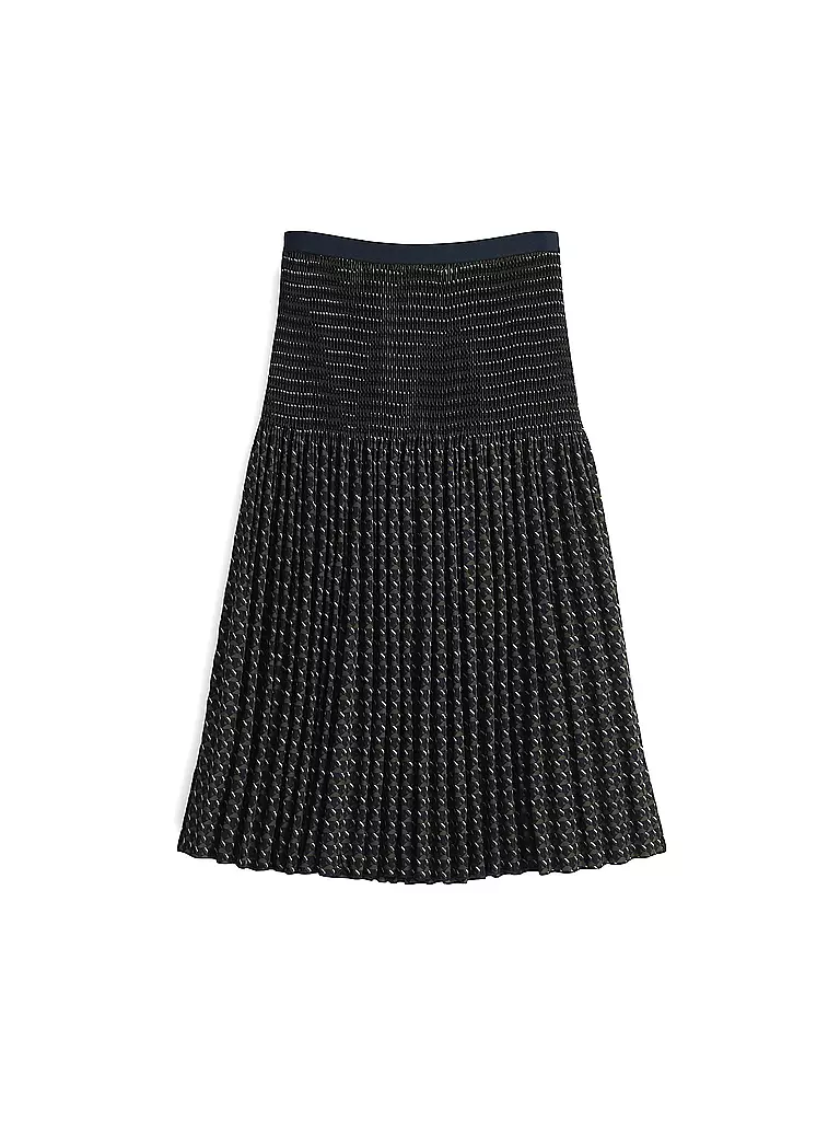 OPUS | Midi falda RIBANE LONDON | Azul oscuro